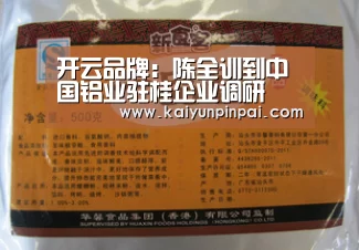 开云品牌:陈全训到中国铝业驻桂企业调研(图2) 开云网站