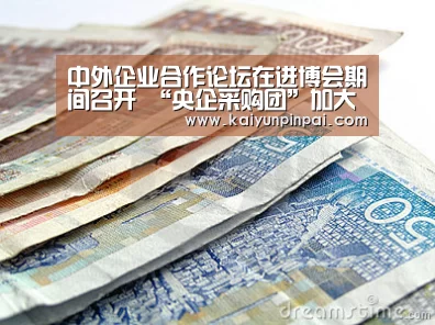 中外企业合作论坛在进博会期间召开 “央企采购团”加大手笔推进合作共赢‘开云热点’(图1) 开云推荐